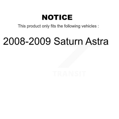 Ceramic Disc Brake Pads Front CMX-D1361 For 2008-2009 Saturn Astra
