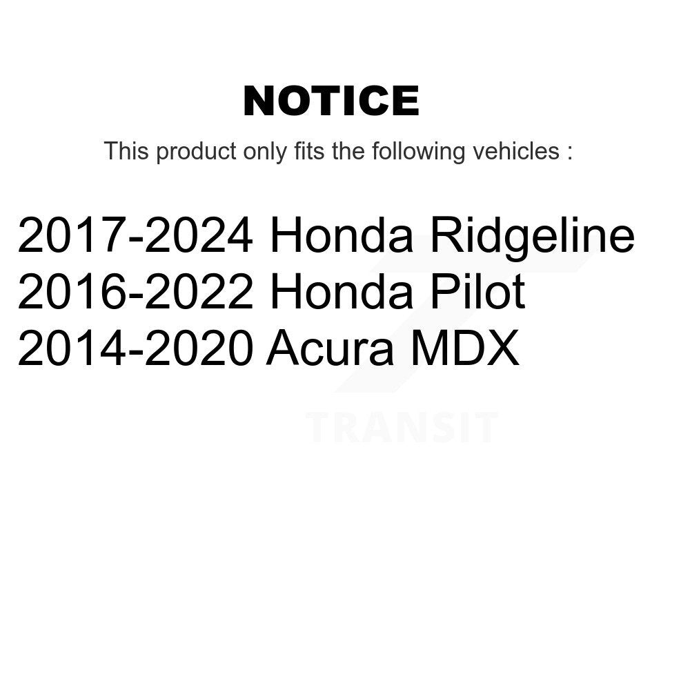 Ceramic Disc Brake Pads Front CMX-D1723 For Honda Pilot Acura MDX Ridgeline