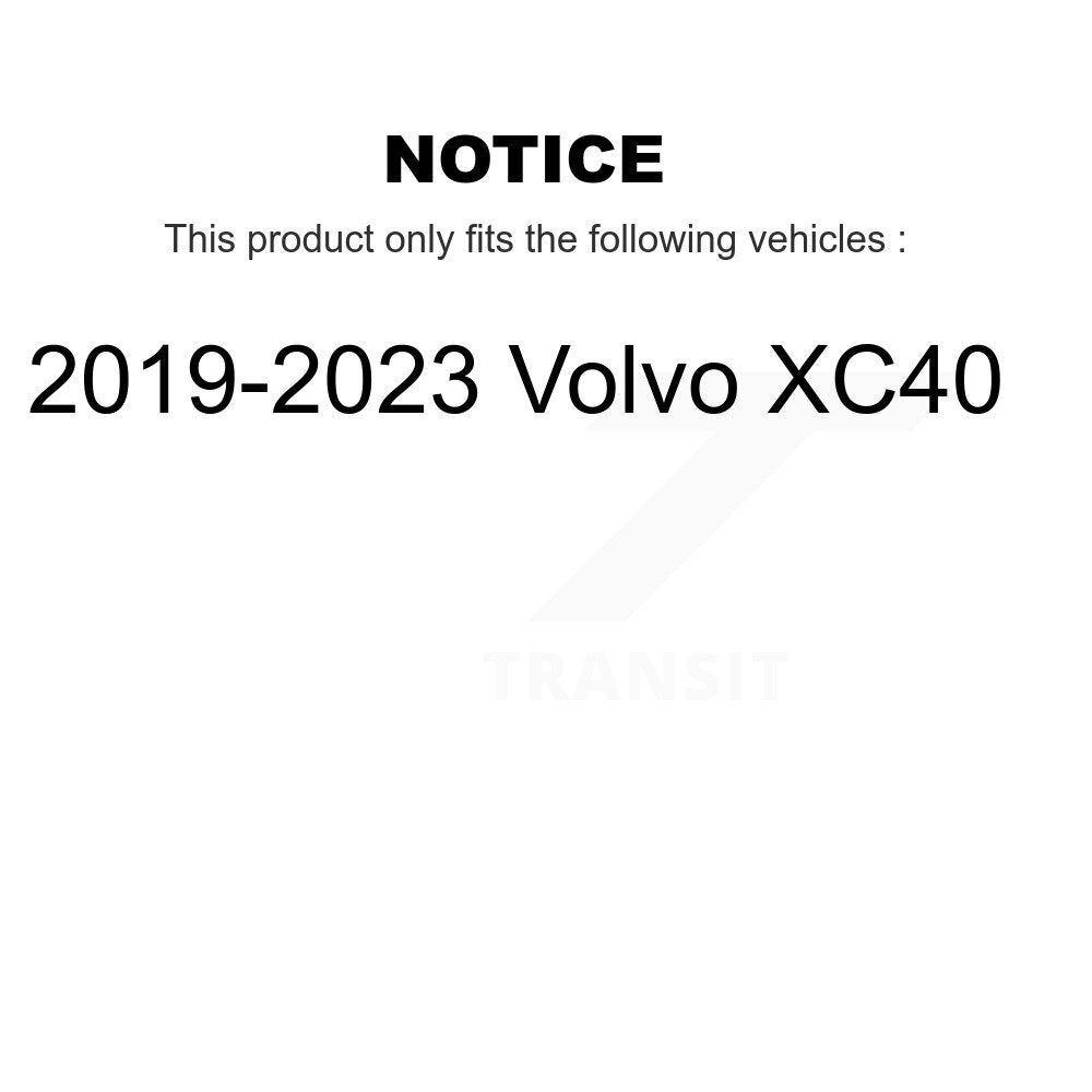 Ceramic Disc Brake Pads Rear CMX-D2136 For 2019-2023 Volvo XC40