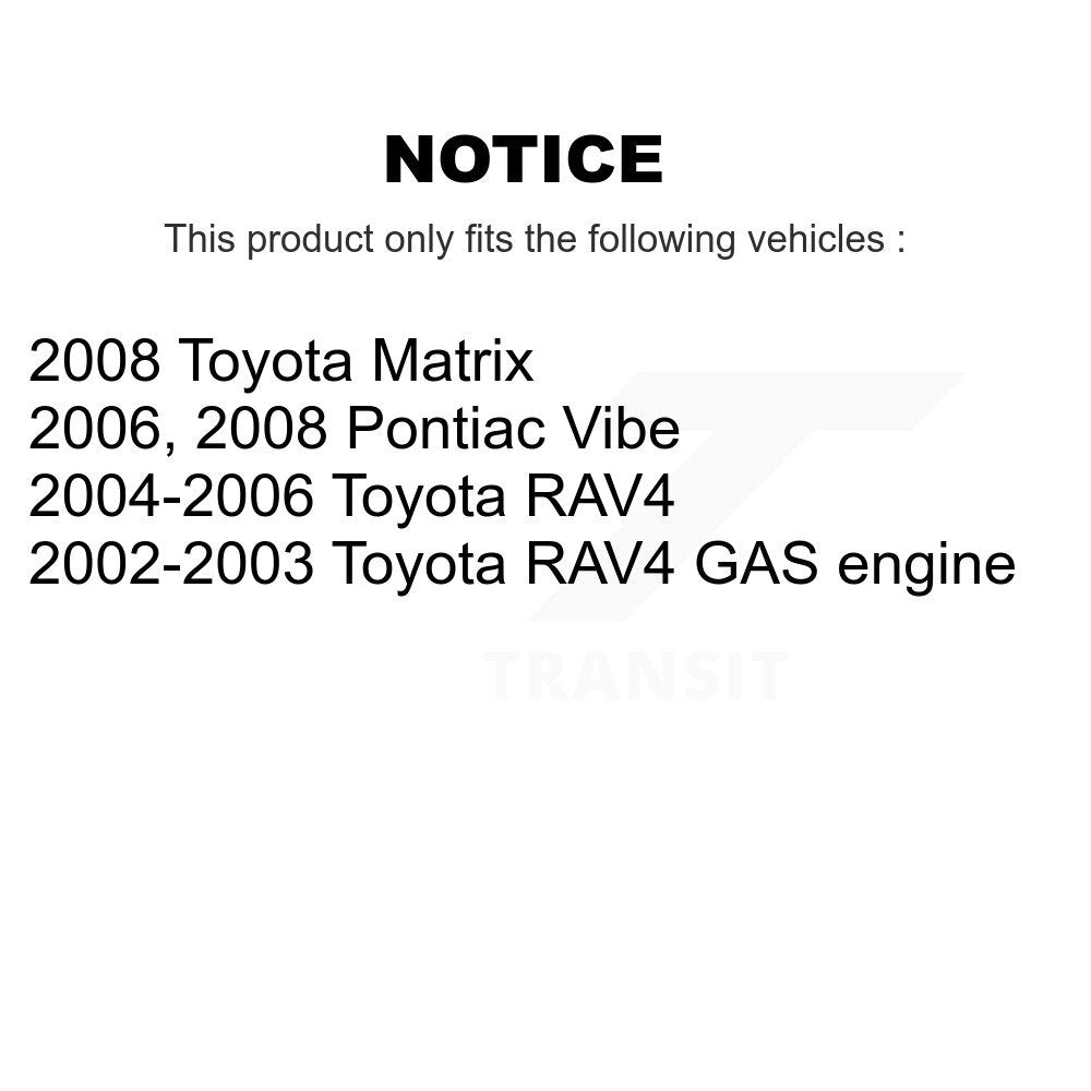 Drum Brake Wheel Cylinder Rear Pair For Toyota RAV4 Pontiac Vibe Matrix