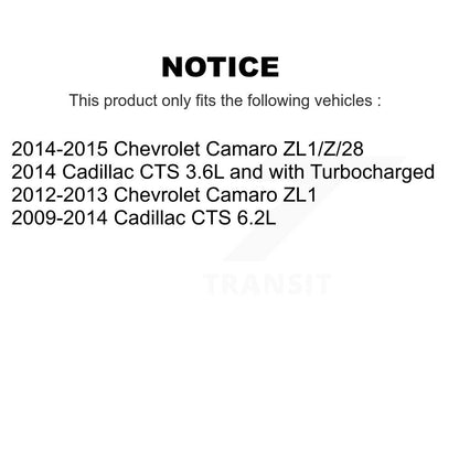 Wheel Bearing And Hub Assembly Front Pair For Cadillac CTS Chevrolet Camaro