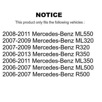 Wheel Bearing Front Pair For Mercedes-Benz ML350 ML320 R350 ML550 ML500 R320