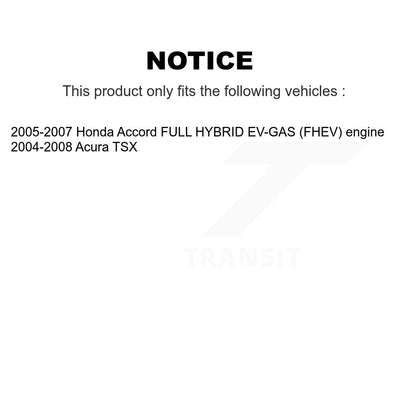 Wheel Bearing And Hub Assembly Rear Pair For Honda Accord Acura TSX