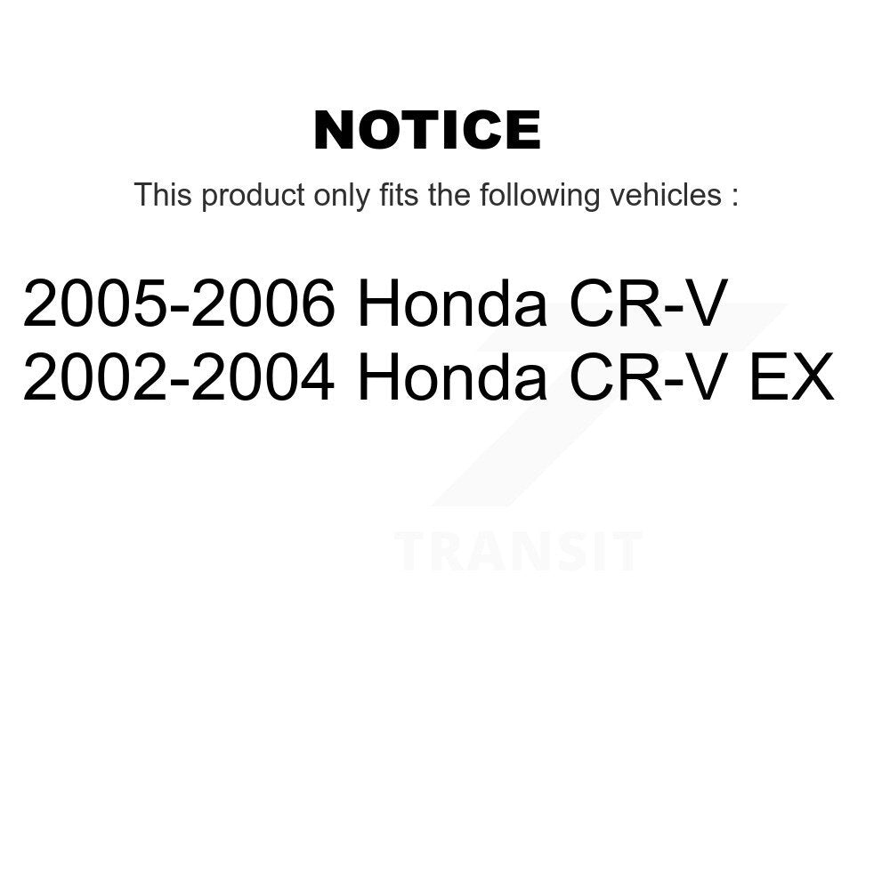 Wheel Bearing Rear Pair For Honda CR-V