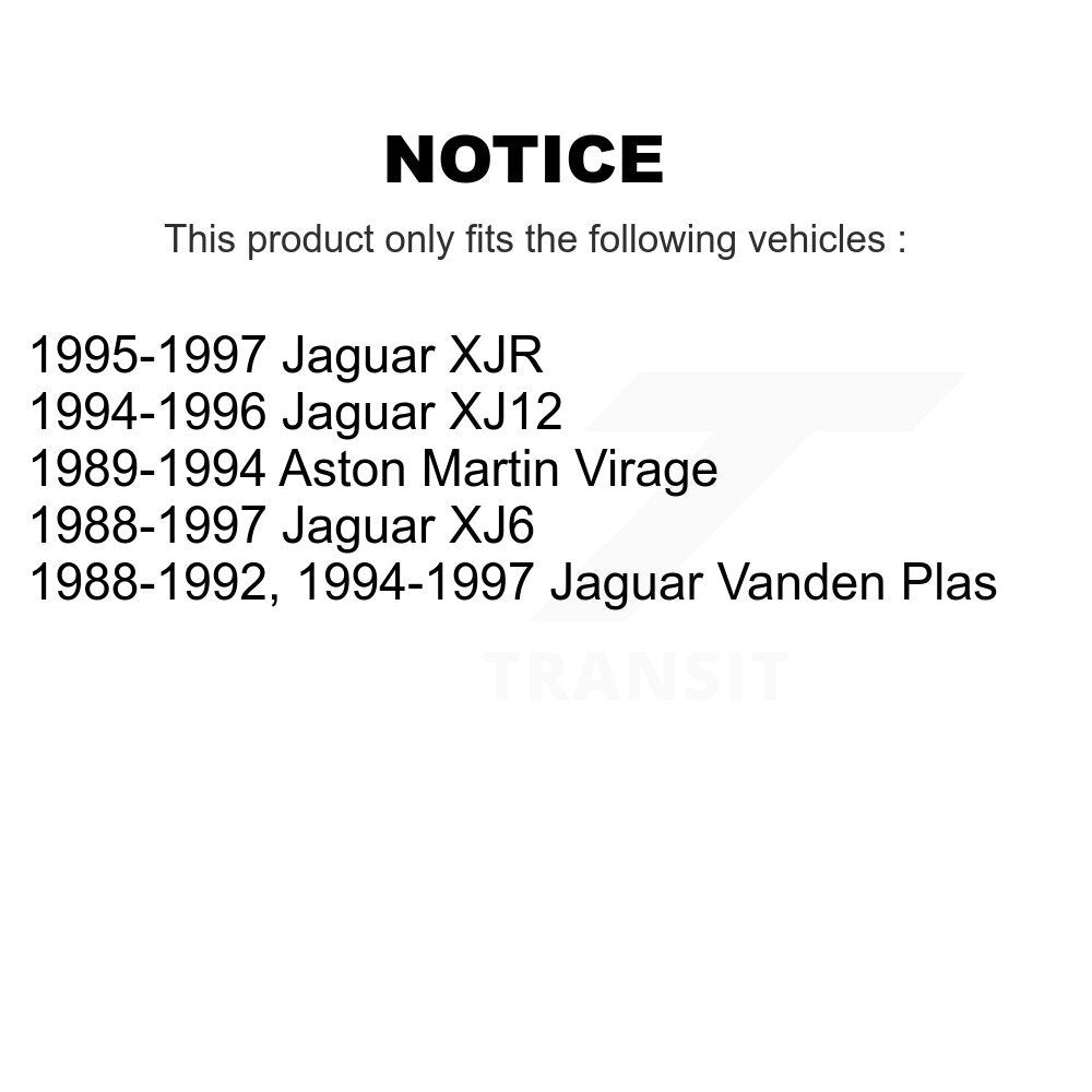 Wheel Bearing & Race Front Outer Pair For Jaguar XJ6 Vanden Plas XJR XJ12 Aston