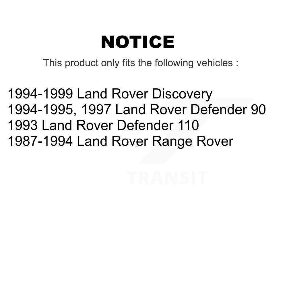 Wheel Bearing & Race Rear Outer Pair For Land Rover Discovery Range Defender 90