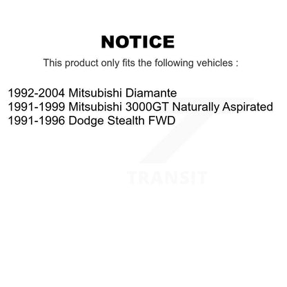 Wheel Bearing Front Inner Pair For Dodge Stealth Mitsubishi 3000GT Diamante