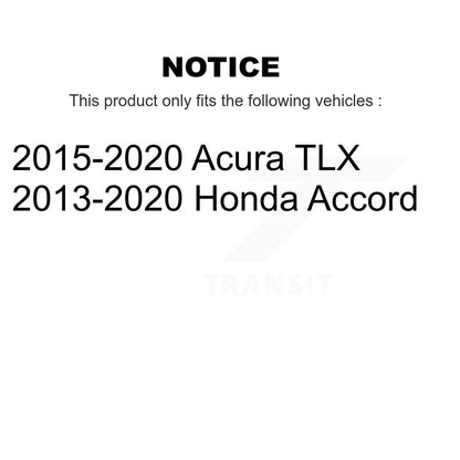 Wheel Bearing Front Pair For Honda Accord Acura TLX