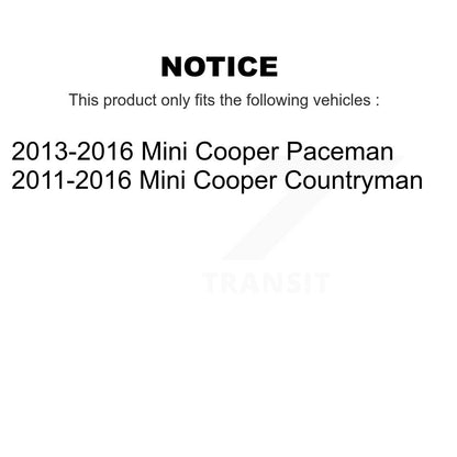 Wheel Bearing And Hub Assembly Front Pair For Mini Cooper Countryman Paceman