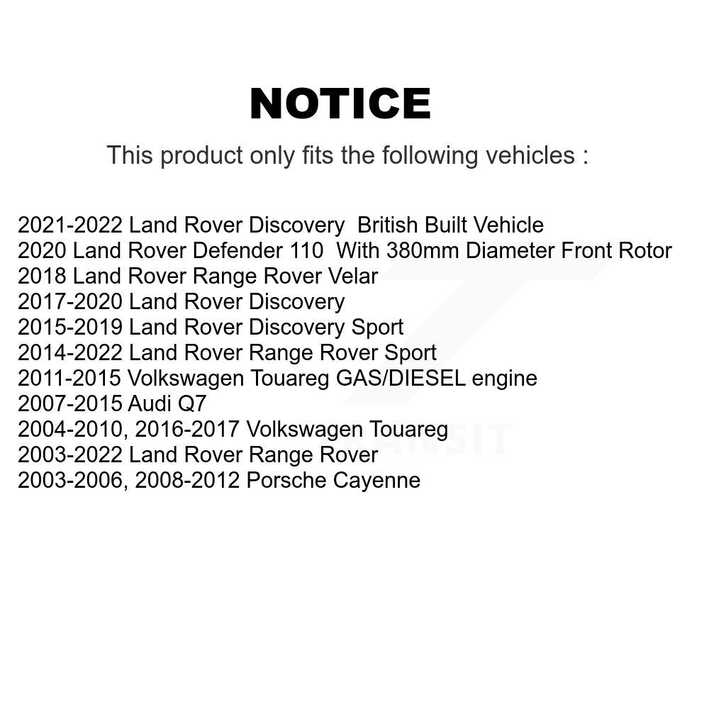 Wheel Bearing Front Rear Kit For Land Rover Range Sport Volkswagen Touareg Audi
