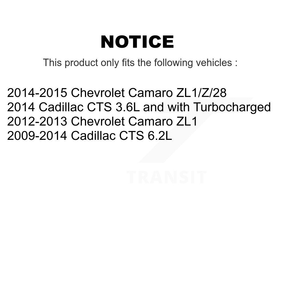 Wheel Bearing & Hub Assembly Front Rear Kit For Cadillac CTS Chevrolet Camaro