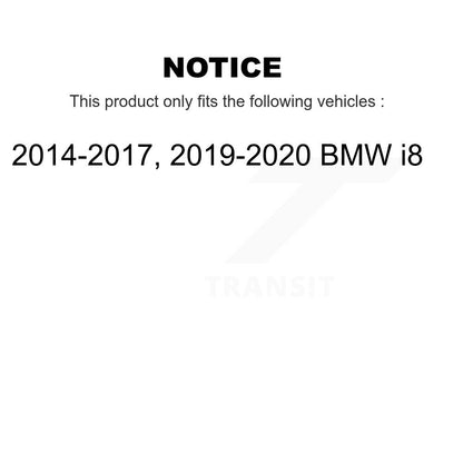 Wheel Bearing & Hub Assembly Front Rear Kit For BMW i8