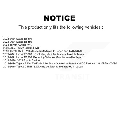 Wheel Bearing And Hub Assembly Rear Pair For Toyota RAV4 Camry Lexus C-HR ES350