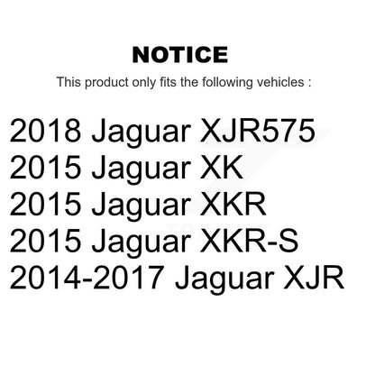 Wheel Bearing Front Rear Kit For Jaguar XJR XK XJR575 XKR XKR-S