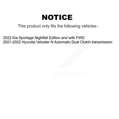 Wheel Bearing & Hub Assembly Front Rear Kit For Kia Sportage Hyundai Veloster N