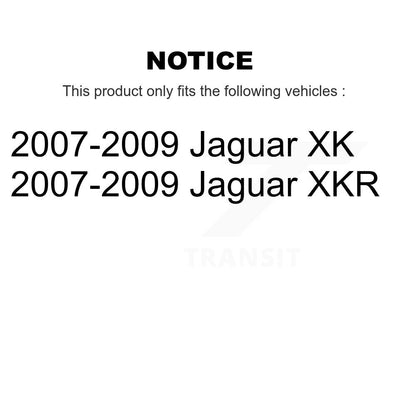 Wheel Bearing Front Rear Kit For 2007-2009 Jaguar XK XKR