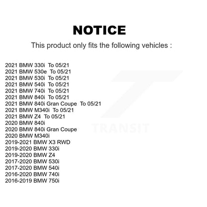 Wheel Bearing Hub Assembly Front Rear Kit For BMW X3 Z4 530i 740i 330i 540i 750i