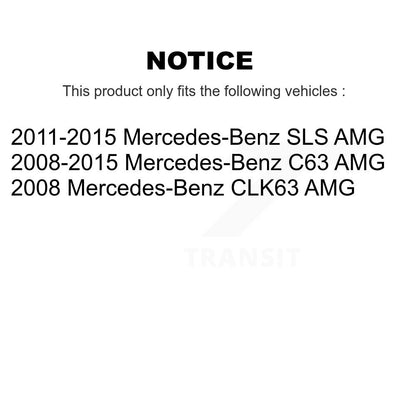 Wheel Bearing Assembly Front Pair For Mercedes-Benz C63 AMG SLS CLK63