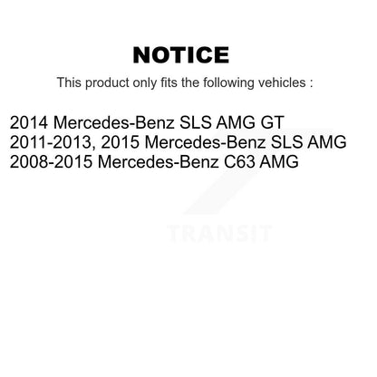 Wheel Bearing Assembly Front Rear Kit For Mercedes-Benz C63 AMG SLS