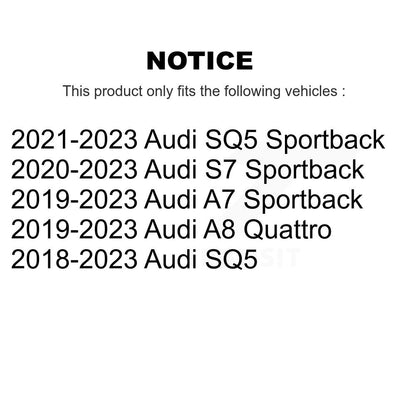 Wheel Bearing Assembly Front Rear Kit For Audi SQ5 Sportback A7 A8 Quattro S7