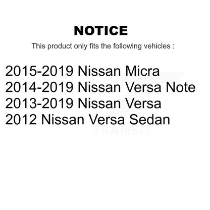 Suspension Control Arm And Ball Joint Link Front Kit For Nissan Micra Versa Note