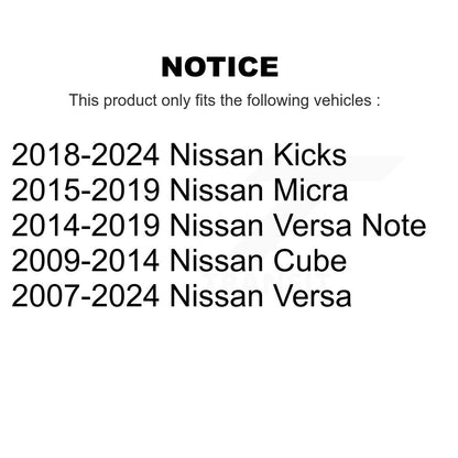 Suspension Link Front Pair For Nissan Kicks Versa Micra Note Cube