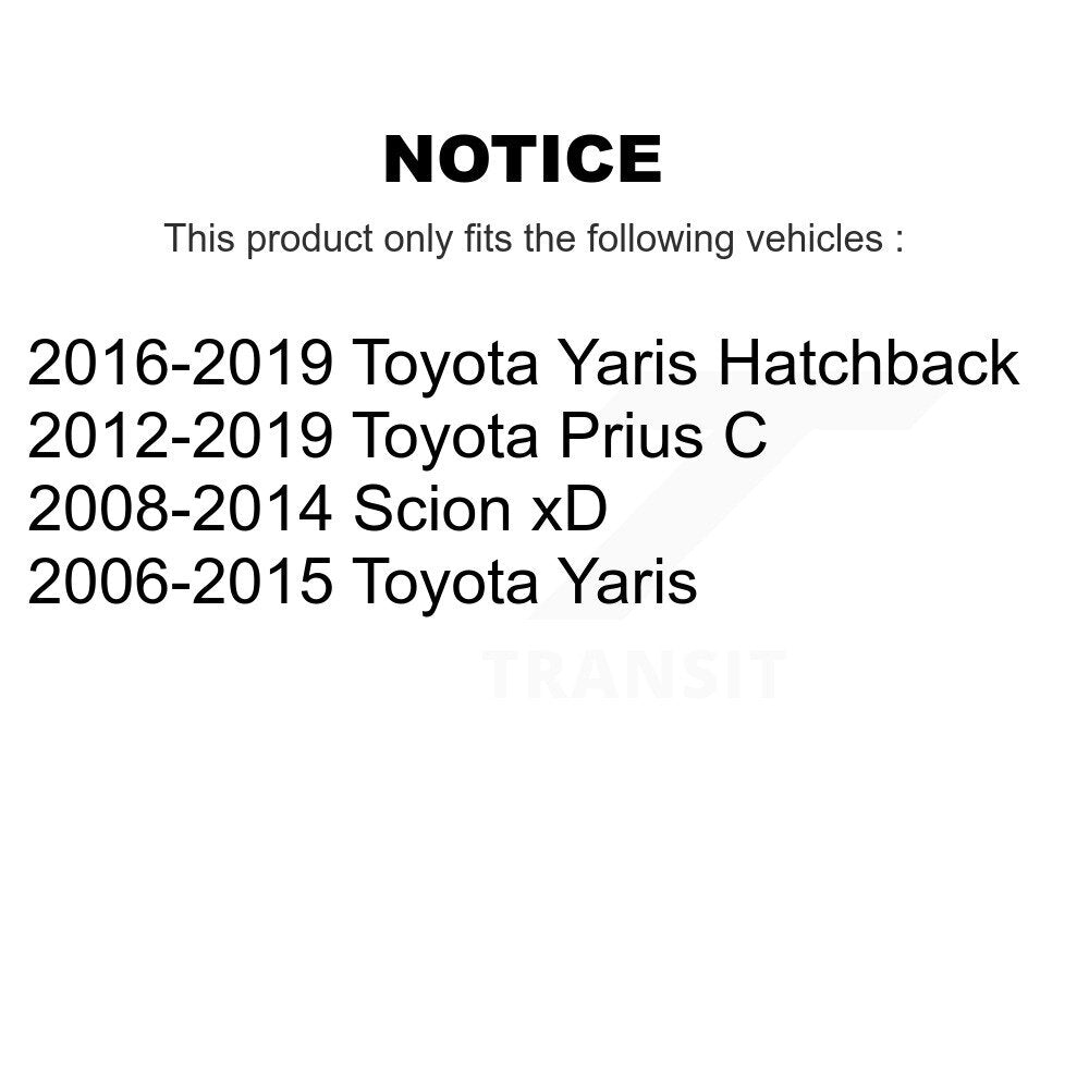 Suspension Link Front Pair For Toyota Yaris Prius C Scion xD