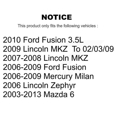 Link Front Kit For Ford Fusion Mazda 6 Lincoln MKZ Zephyr Mercury Milan