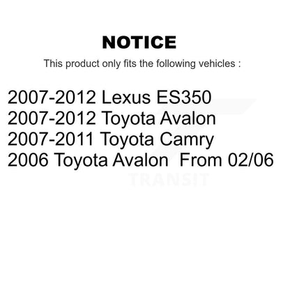 Suspension Link Rear Pair For Toyota Camry Lexus ES350 Avalon