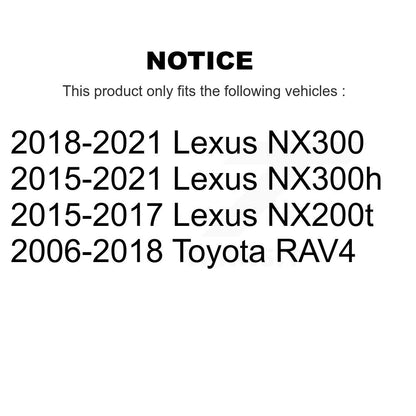 Suspension Link Rear Pair For Toyota RAV4 Lexus NX300 NX200t NX300h