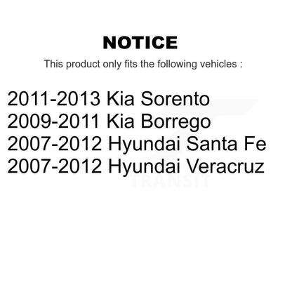 Suspension Link Rear Pair For Hyundai Santa Fe Kia Sorento Veracruz Borrego