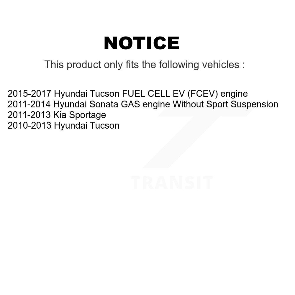 Lower Suspension Ball Joints Pair Front For Hyundai Tucson Sonata Kia
