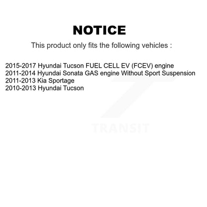 Lower Suspension Ball Joints Pair Front For Hyundai Tucson Sonata Kia