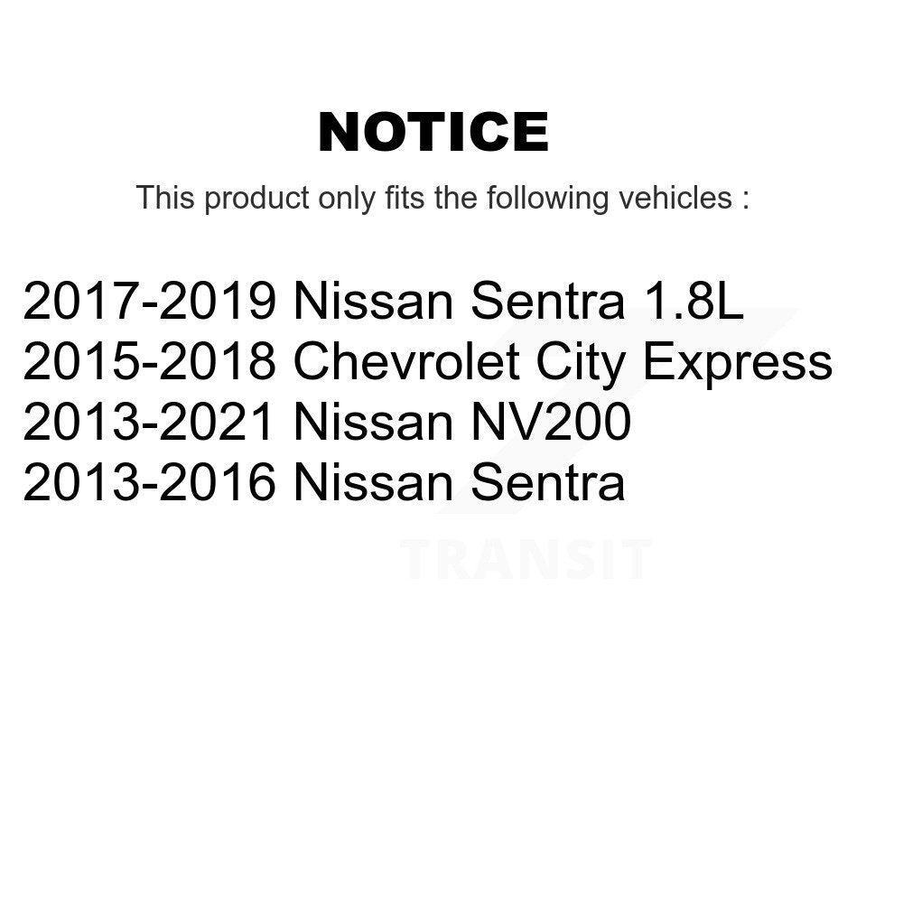Control Arm & Ball Joint Front Lower Kit For Nissan Sentra NV200 Chevrolet City