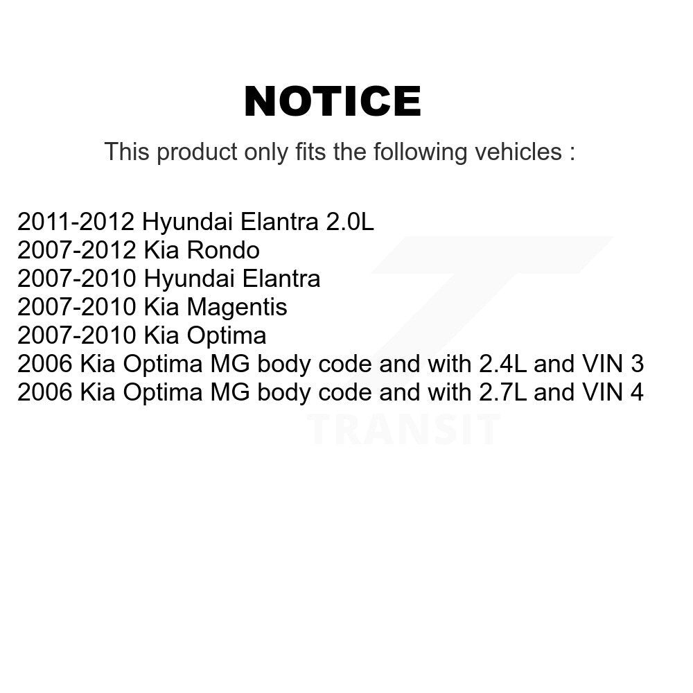 Suspension Link Front Rear Kit For Hyundai Elantra Kia Rondo Optima Magentis