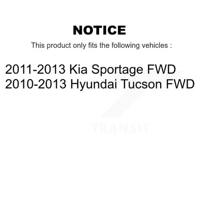 Suspension Link Front Rear Kit For Hyundai Tucson Kia Sportage FWD