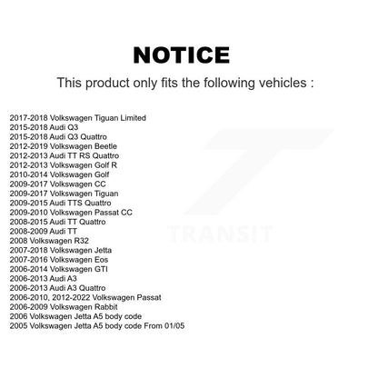 Link Front Rear Kit For Volkswagen Jetta Tiguan Passat Audi Golf Beetle Rabbit R