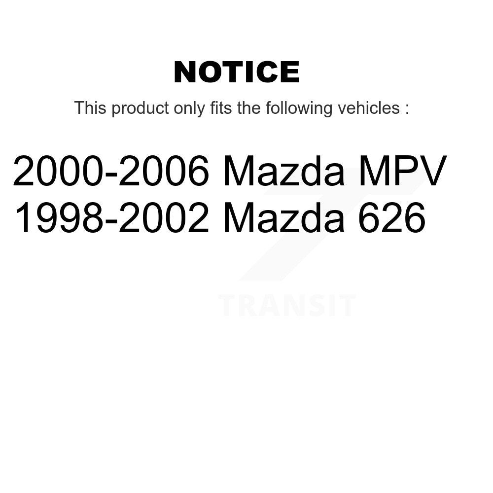 Suspension Ball Joint And Tie Rod End Front Kit For Mazda MPV 626