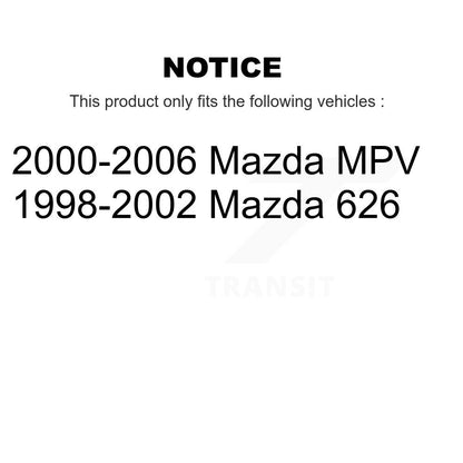 Suspension Ball Joint And Tie Rod End Front Kit For Mazda MPV 626
