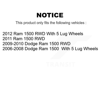Suspension Ball Joint And Tie Rod End Front Kit For Dodge Ram 1500