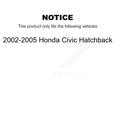 Suspension Ball Joint Tie Rod End Front Kit For 2002-2005 Honda Civic Hatchback