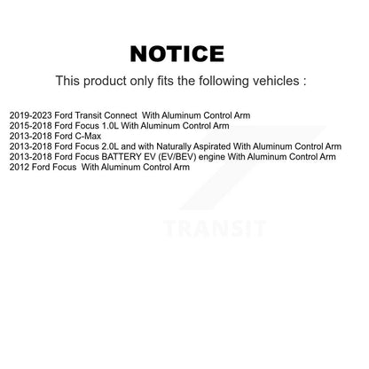 Control Arm And Ball Joint Link Front Kit For Ford Focus Transit Connect C-Max