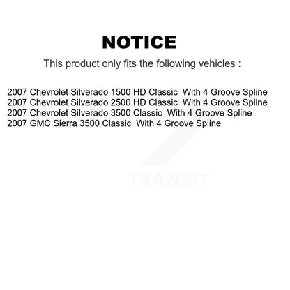 Tie Rod End Idler Arm Pitman Kit Front For Chevrolet Silverado 2500 HD