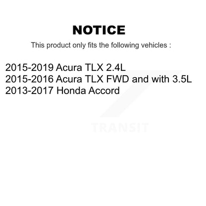 Suspension Ball Joint And Tie Rod End Front Kit For Honda Accord Acura TLX