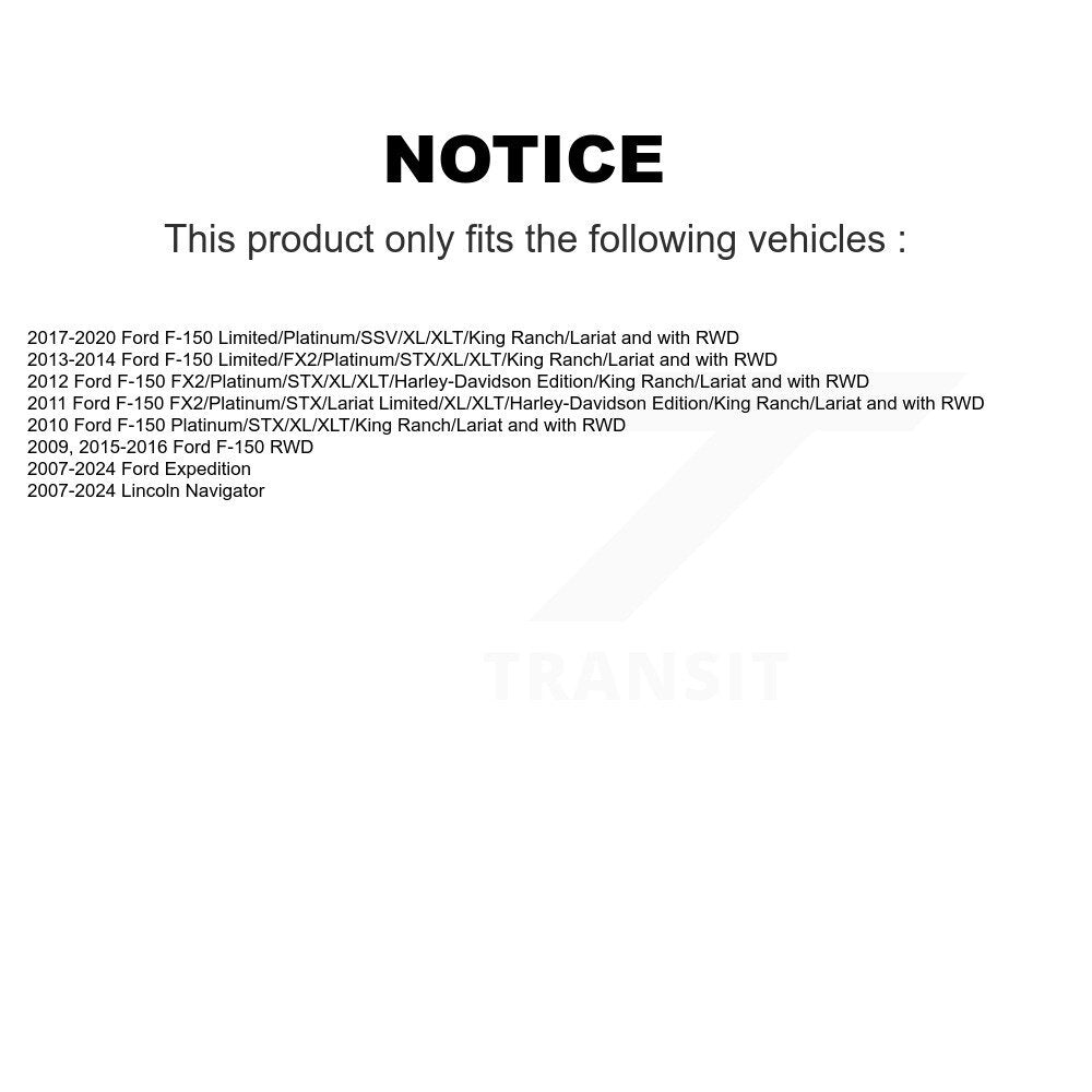 Control Arm Ball Joint Assembly Link Front Kit For Ford F-150 Expedition Lincoln