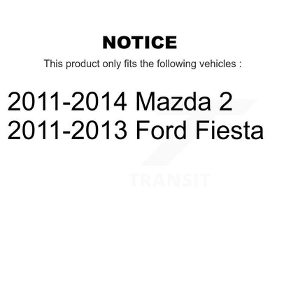 Suspension Strut Shock Mounting Front Rear Kit For Ford Fiesta Mazda 2