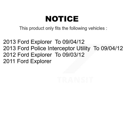 Suspension Strut Shock Mounting Front Pair For Ford Explorer Police Interceptor