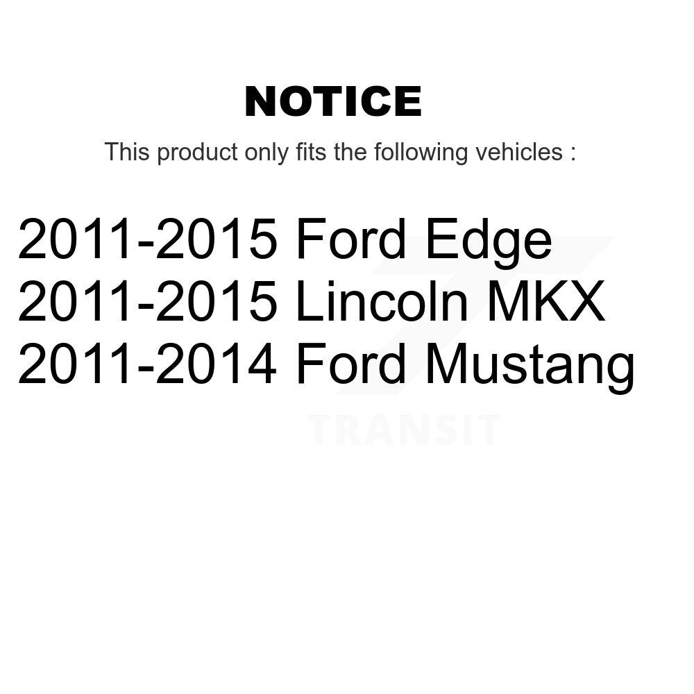 Suspension Strut Shock Mounting Front Pair For Ford Edge Mustang Lincoln MKX