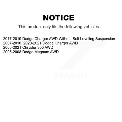 Suspension Strut Shock Mounting Front Kit For Chrysler 300 Dodge Charger Magnum