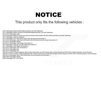 Suspension Strut Shock Mounting Front Rear Kit For Volkswagen Jetta Golf Beetle